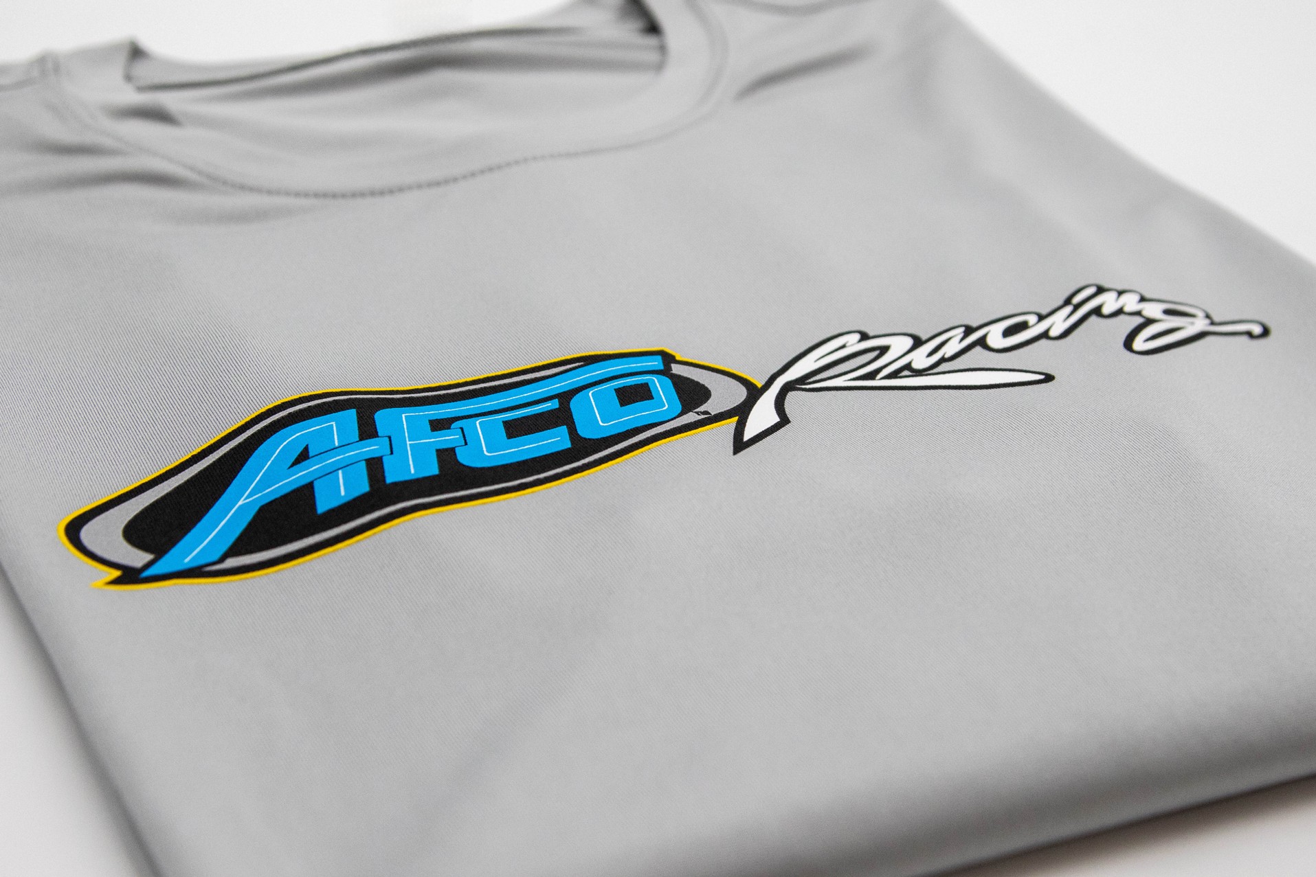 AFCO Moisture-Wicking T-Shirt - Silver, Size XXXL