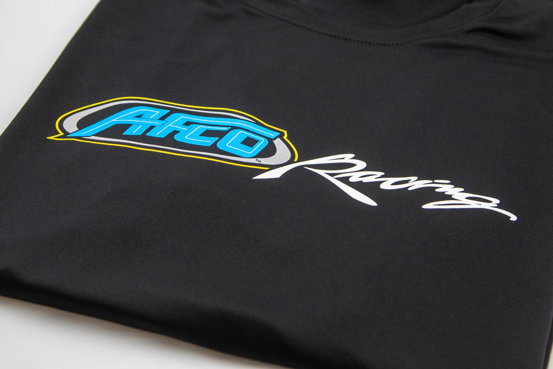 AFCO Moisture-Wicking T-Shirt - Black, Size Medium