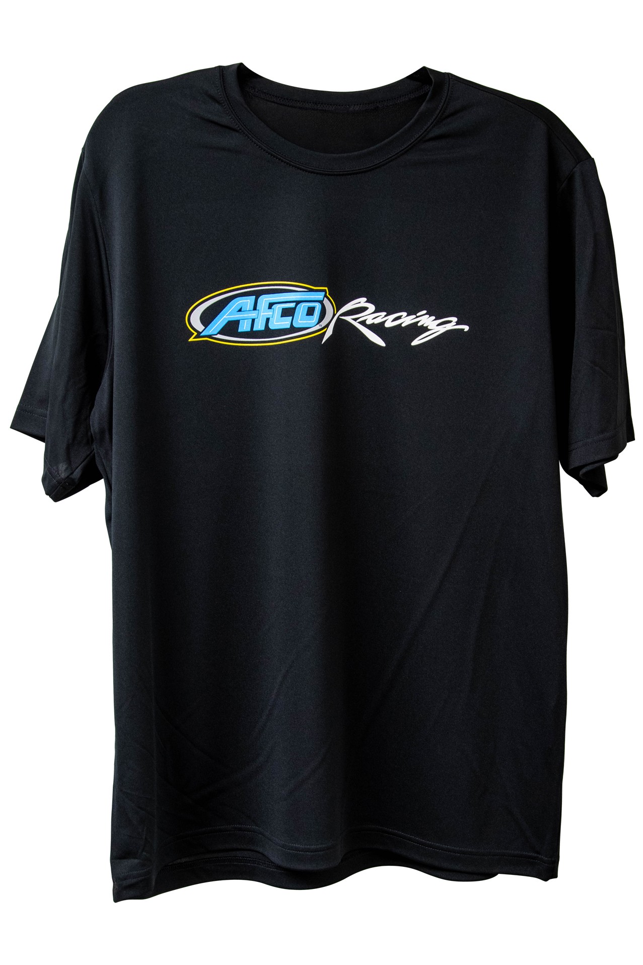 AFCO Moisture-Wicking T-Shirt - Black, Size Medium