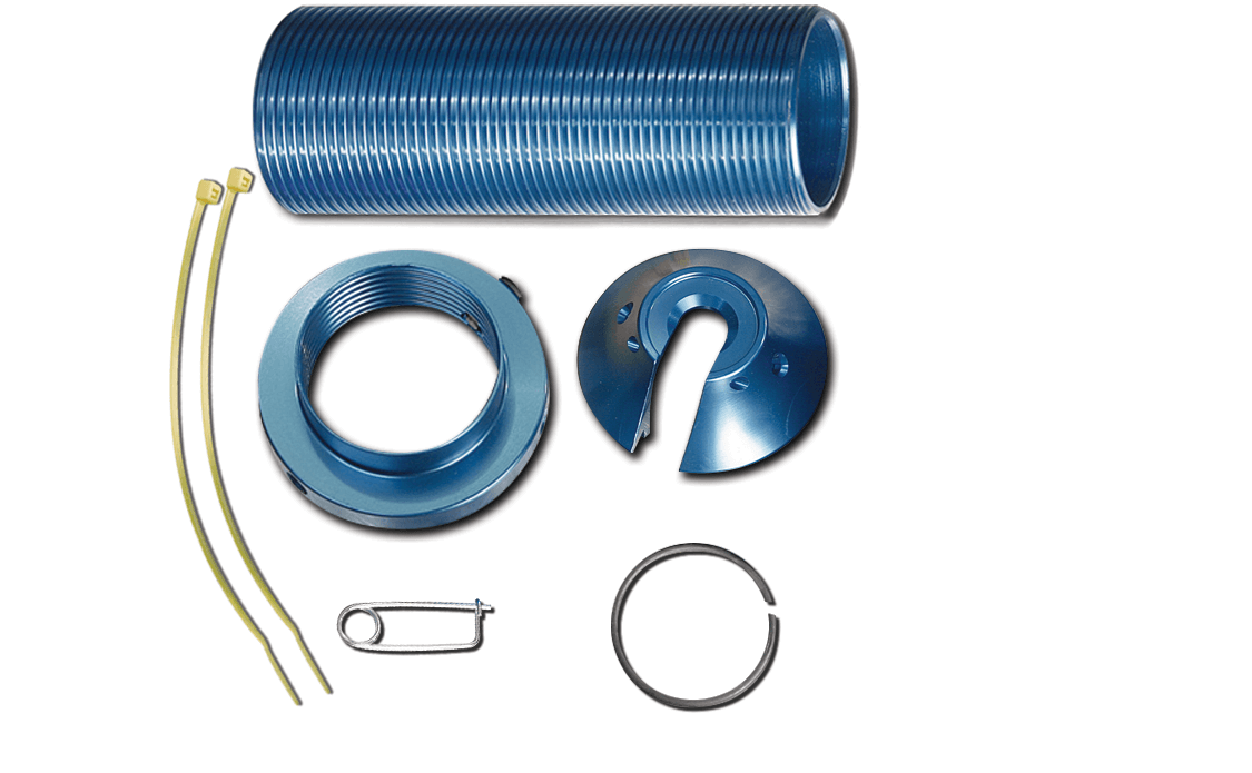 AFCO Racing Steel Body Coil-Over Kit For 10 & 14 Series Shocks 20125A-7 AFCO Racing Steel Body Coil-Over Kit For 10 & 14 Series Shocks 20125A-7