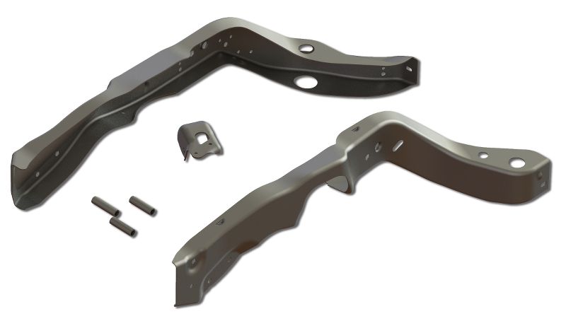 AFCO Chevelle Frame Replacement Right Side Frame Rail 40017 AFCO Chevelle Frame Replacement Right Side Frame Rail 40017