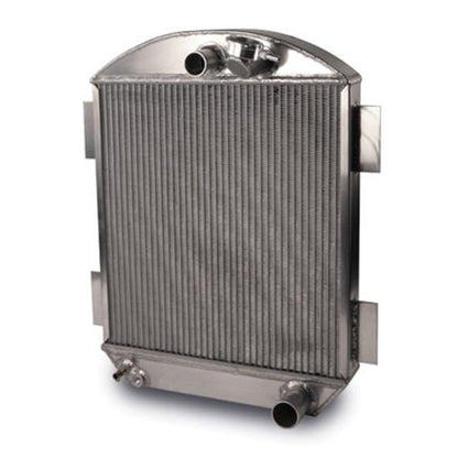 Universal Street Rod Aluminum  Radiator and Shroud - Chevy Engine