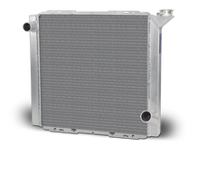 Aluminum Radiator Circle Track 22 Inch Single Pass Chevy Lightweight  1-1/4 Inch Core