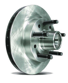 Cast Iron  Brake Hub & Rotor  Flat  1979 And Up GM Style   1.00 Inches Thick  10 1/2 Inch Diameter  5 Inch X 5 Inch Bolt Pattern - 5/8 Coarse Studs