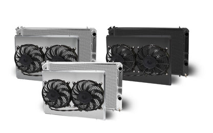 1970-81 Camaro Lsx Double Pass Crossflow Aluminum Radiator and Shroud