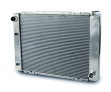 Aluminum Radiator Circle Track 28 Inch Single Pass Chevy With Oil Cooler