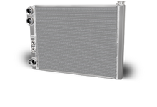 Double Pass Radiator Chevy 27.5 X 19 X 1.50 Core, Universal 20 AN Female Inlet