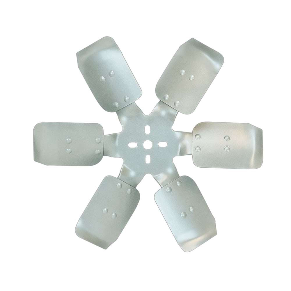 Fan HD Steel Manual GM 17 Inch  6 Blade 33 Degree Pitch  Dual Bolt Pattern