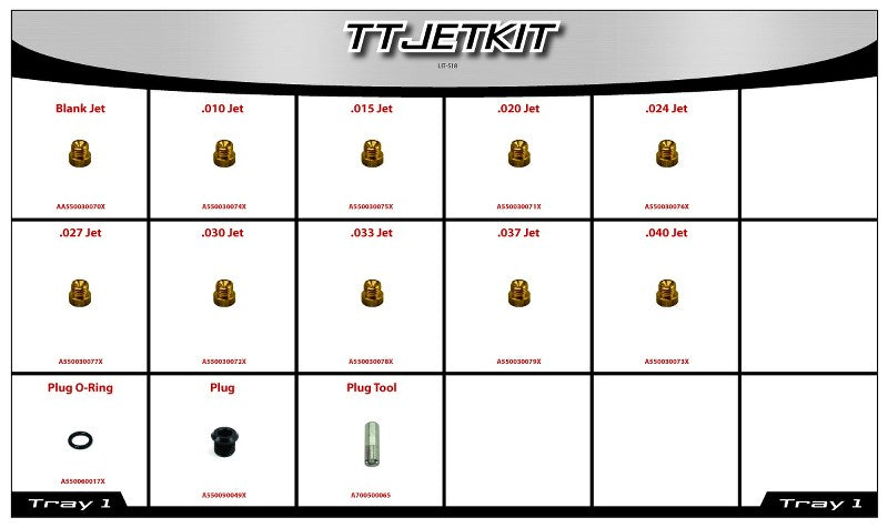 Rebuild Kit - Compression Jets