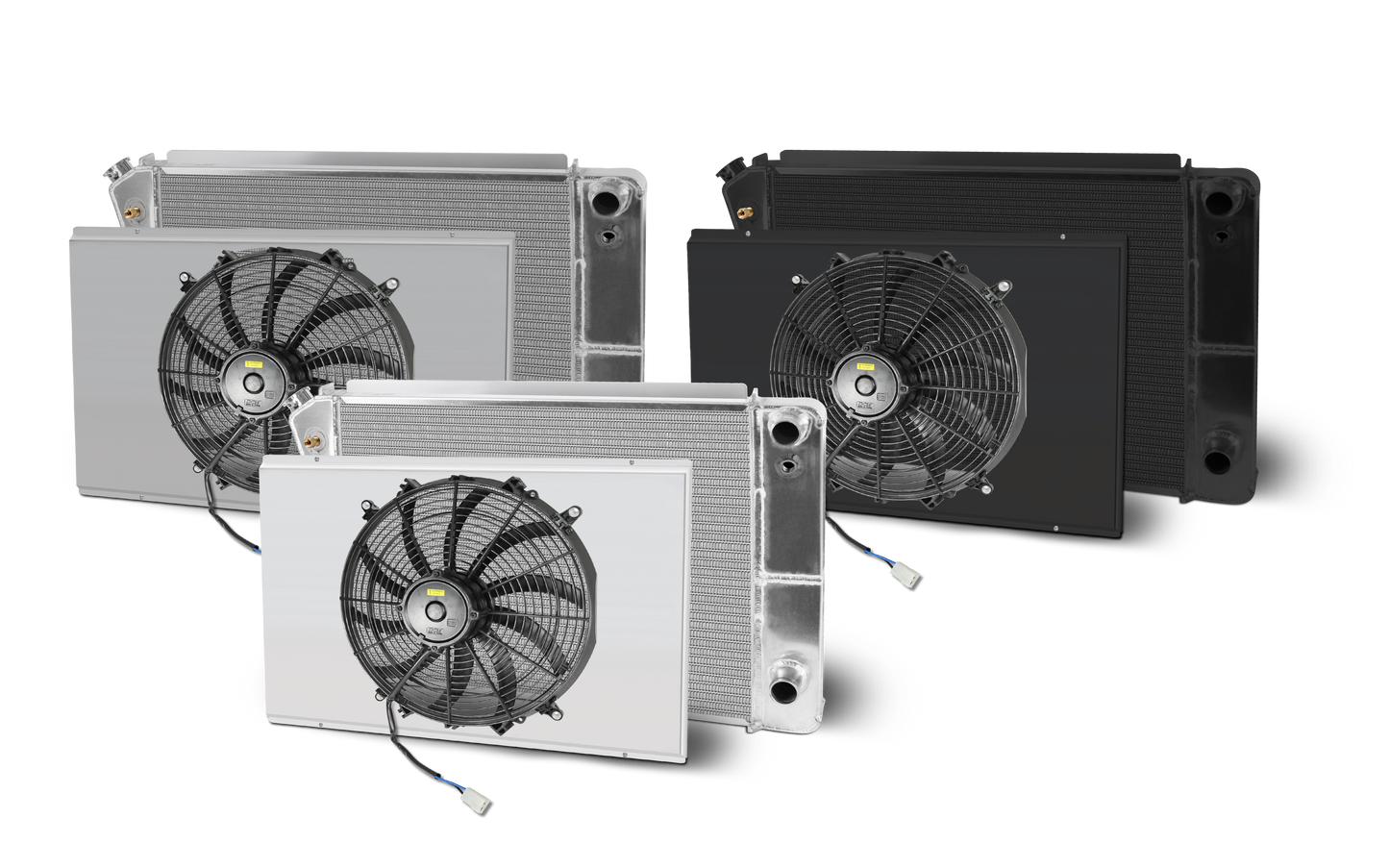 1967-72 GM Truckblazer LS Swap Aluminum Radiator and Shroud