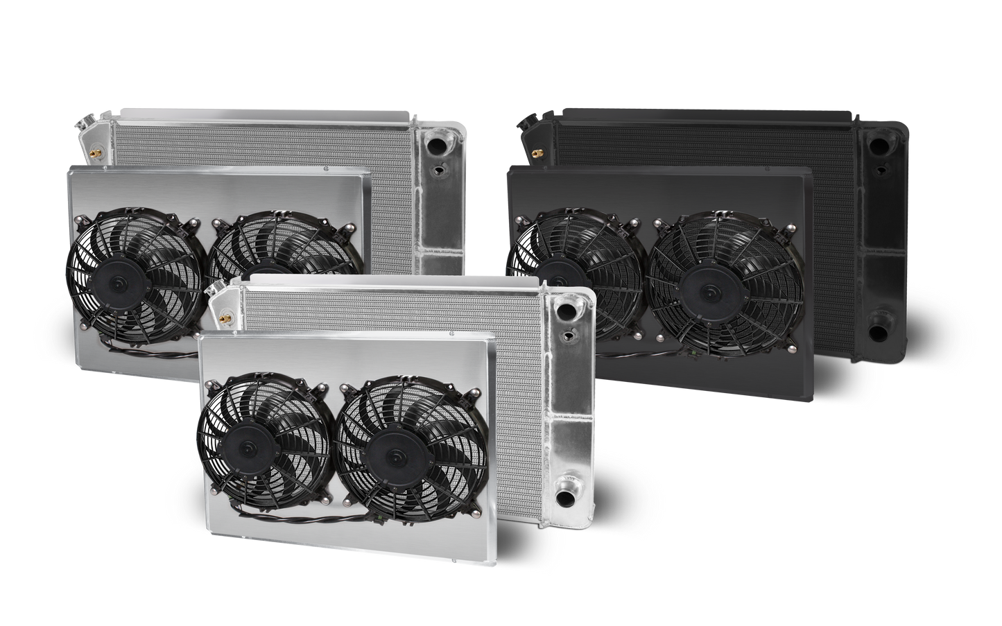 1967-72 GM Truckblazer LS Swap Aluminum Radiator and Shroud