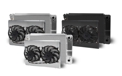 1967-72 GM Truckblazer LS Swap Aluminum Radiator and Shroud