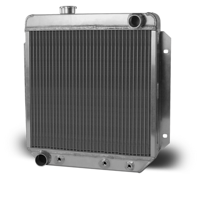 1964.5-66 Mustang Aluminum Radiator and Shroud - Driver Side