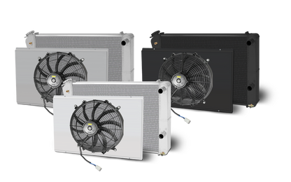 1978-81 Lemans 1978-87 Monte Carlo Lsx Double Pass Aluminum Radiator and Shroud