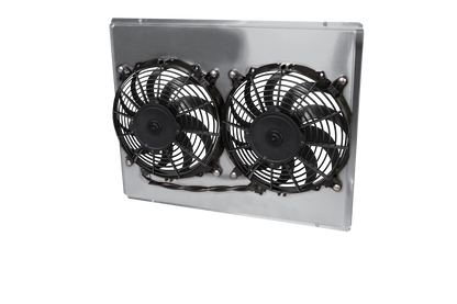 1968-77 Chevelle Chevy Crossflow Aluminum Radiator and Shroud