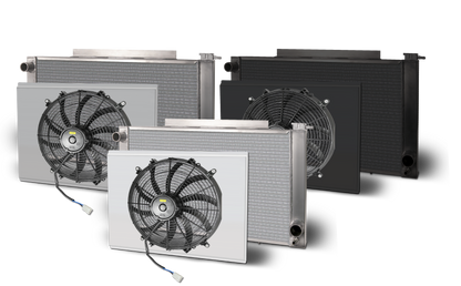 1982-93 Chevy S-10 Aluminum Radiator and Shroud