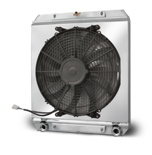 Aluminum  Radiator with Fan Shroud  Dragster/Roadster    Double Pass  3/4 FNPT Inlet  3/4 FNPT Outlet