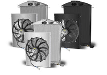 1936 Ford Car Aluminum Radiator and Shroud - Ford Engine