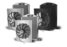 1932 Ford Car Aluminum Radiator and Shroud - Ford Engine