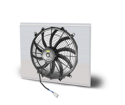 1970-81 Camaro Lsx Double Pass Crossflow Aluminum Radiator and Shroud