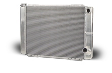 Aluminum Radiator Circle Track/Late Model  27.5 Inch Double Pass Chevy One 16AN Inlet