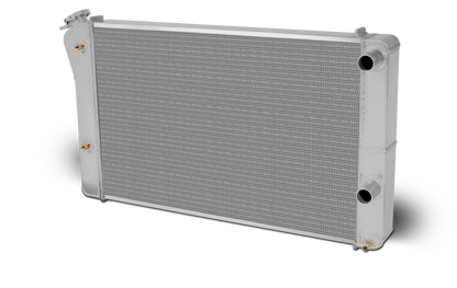 1978-81 Lemans 1978-87 Monte Carlo Lsx Double Pass Aluminum Radiator and Shroud